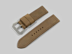 Panerai Luminor 44mm Handmade Bespoke Strap Roman Coffee IMAGE