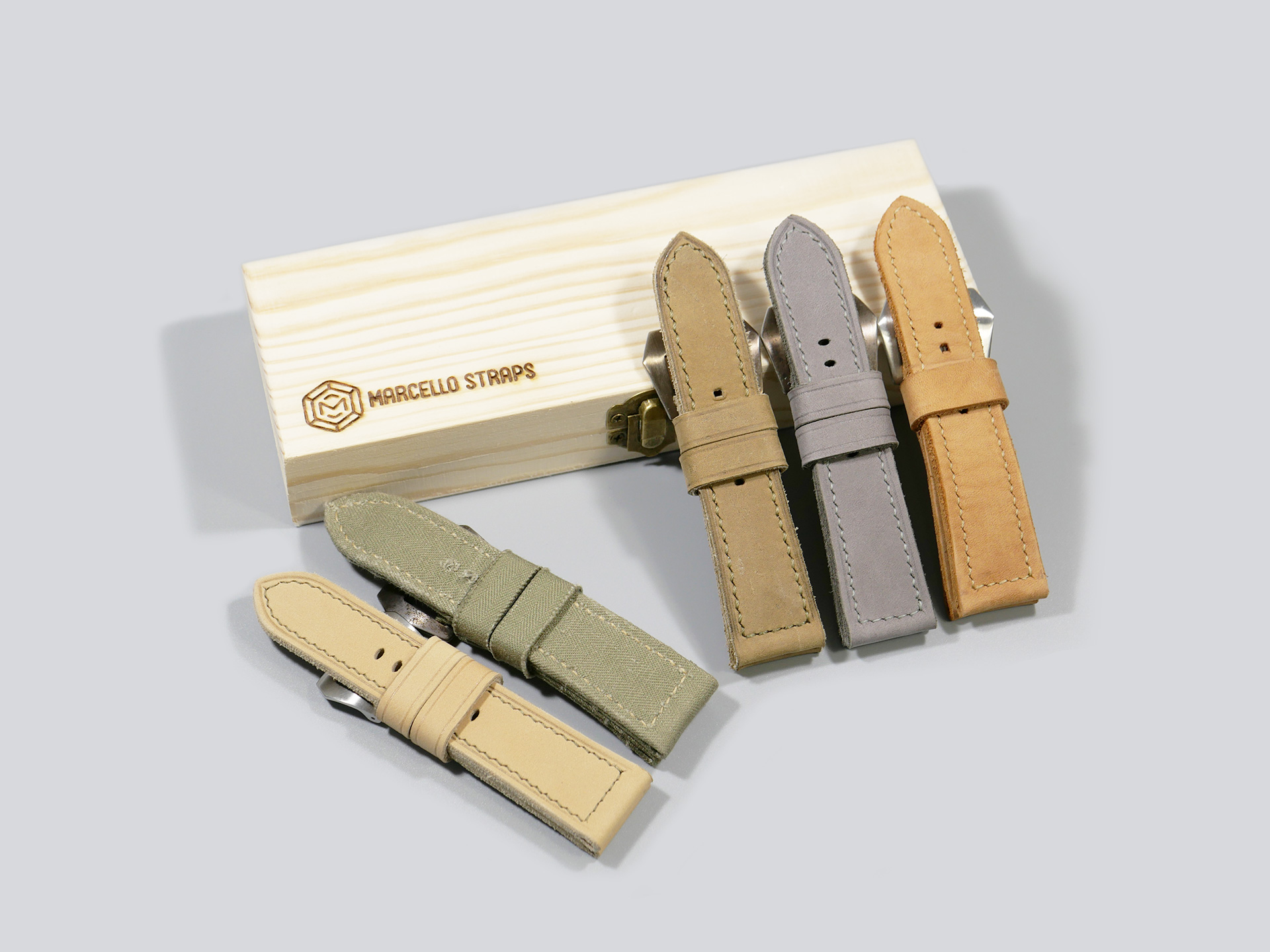 Purple Panerai PAM992 Radiomir Strap BURPLE Soft Leather by Marcello IMAGE