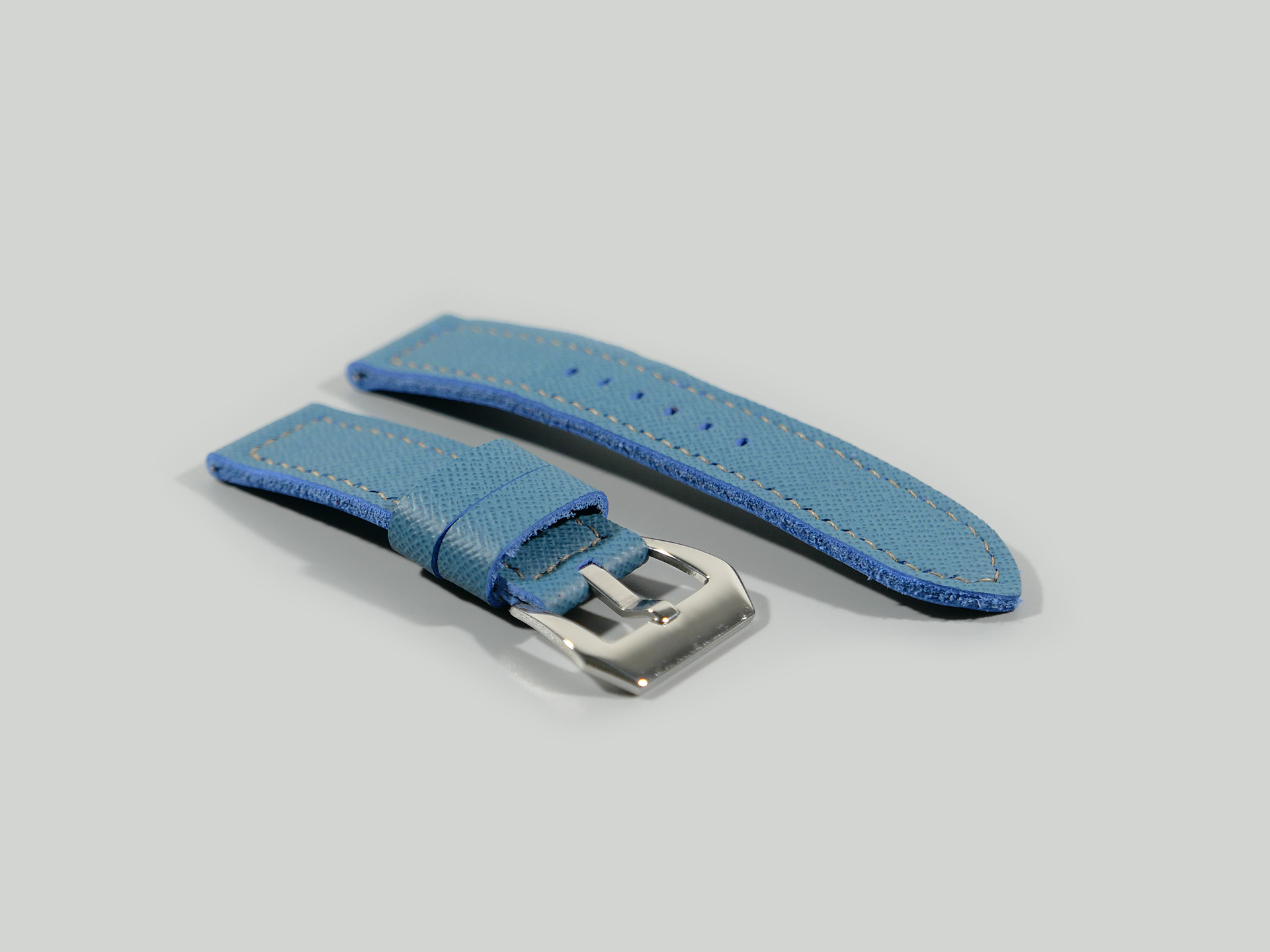 Light Blue Luminor Due Strap by Marcello IMAGE