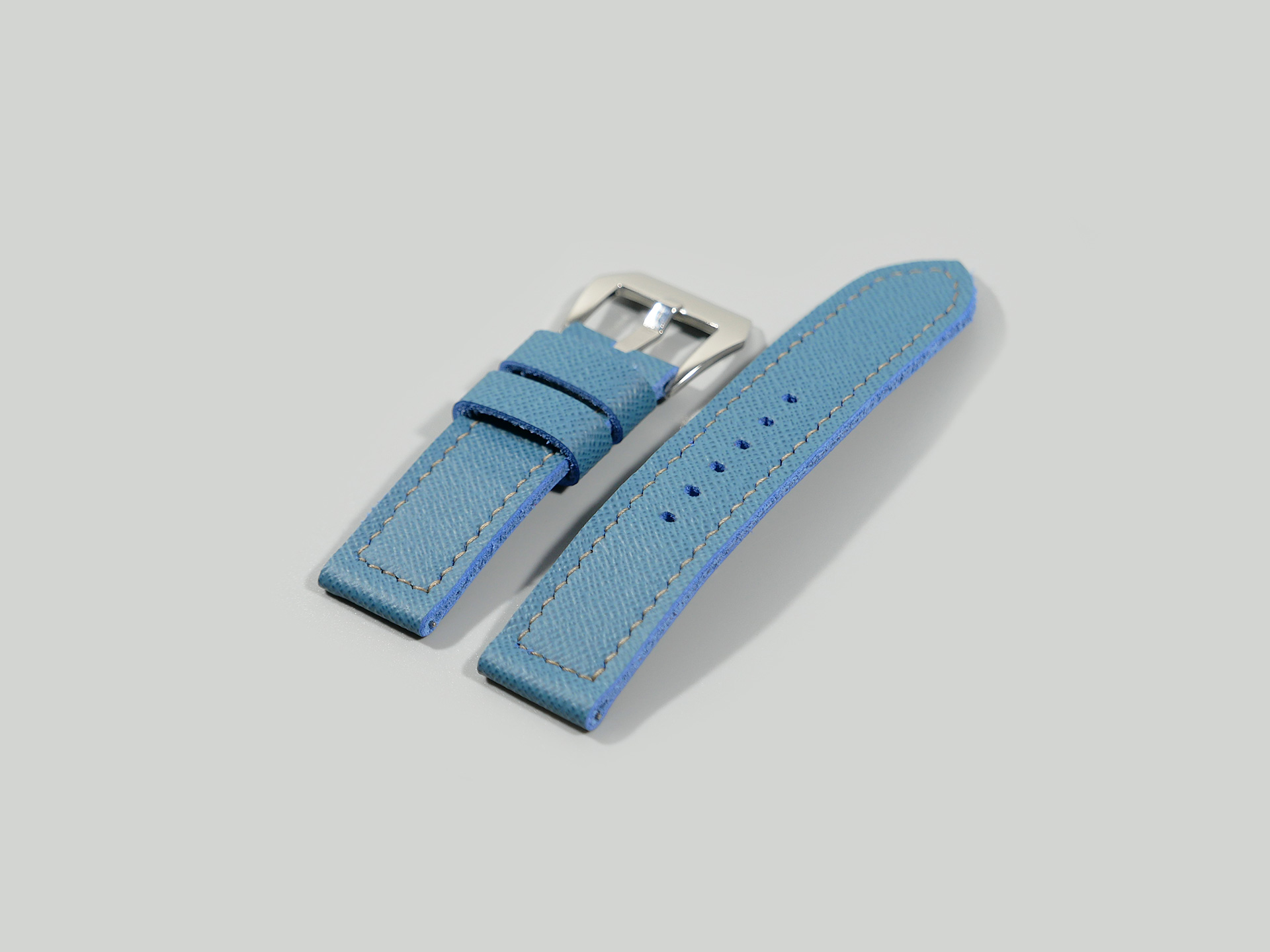 Light Blue Luminor Due Strap by Marcello IMAGE
