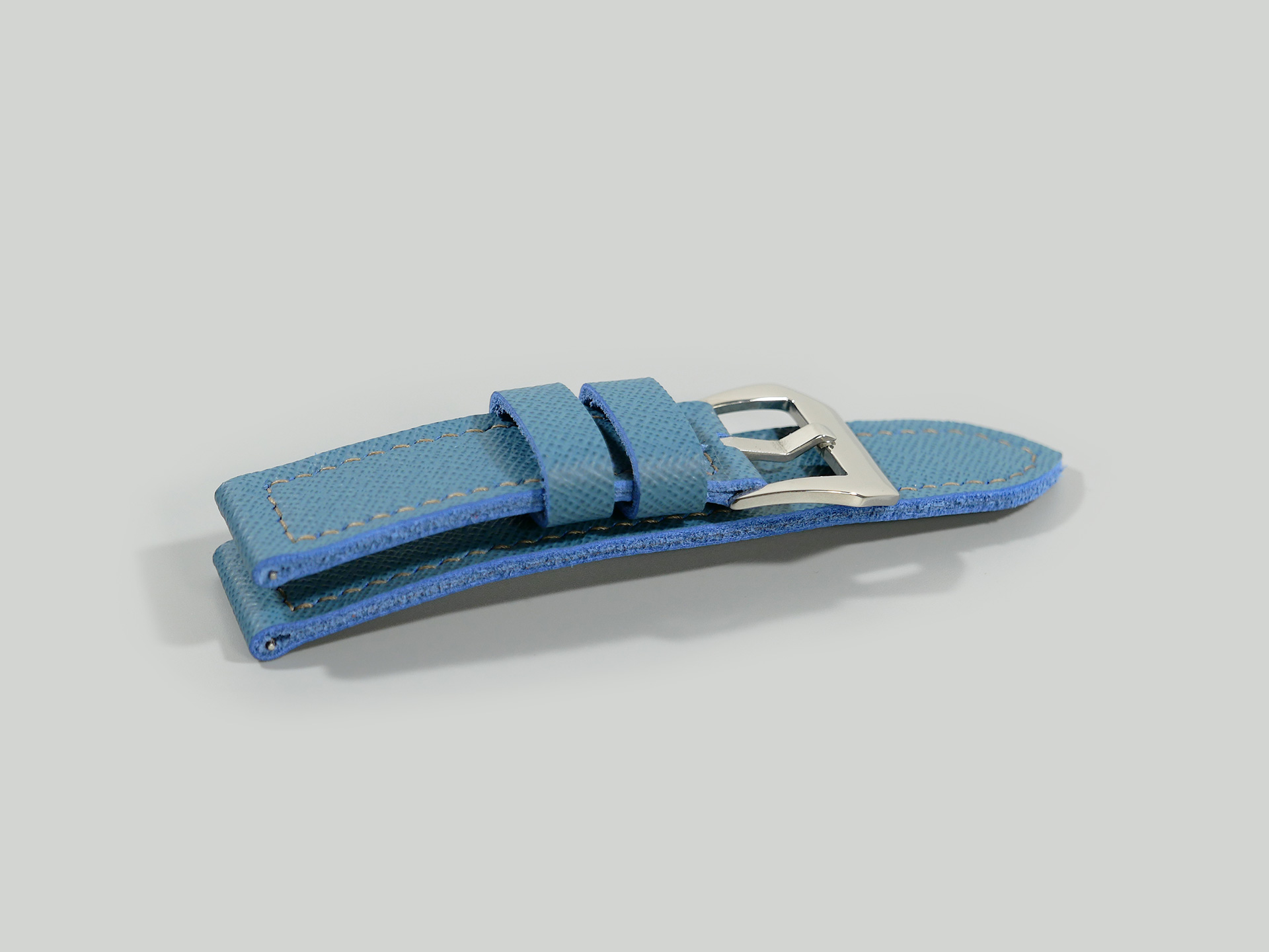 Light Blue Luminor Due Strap by Marcello IMAGE