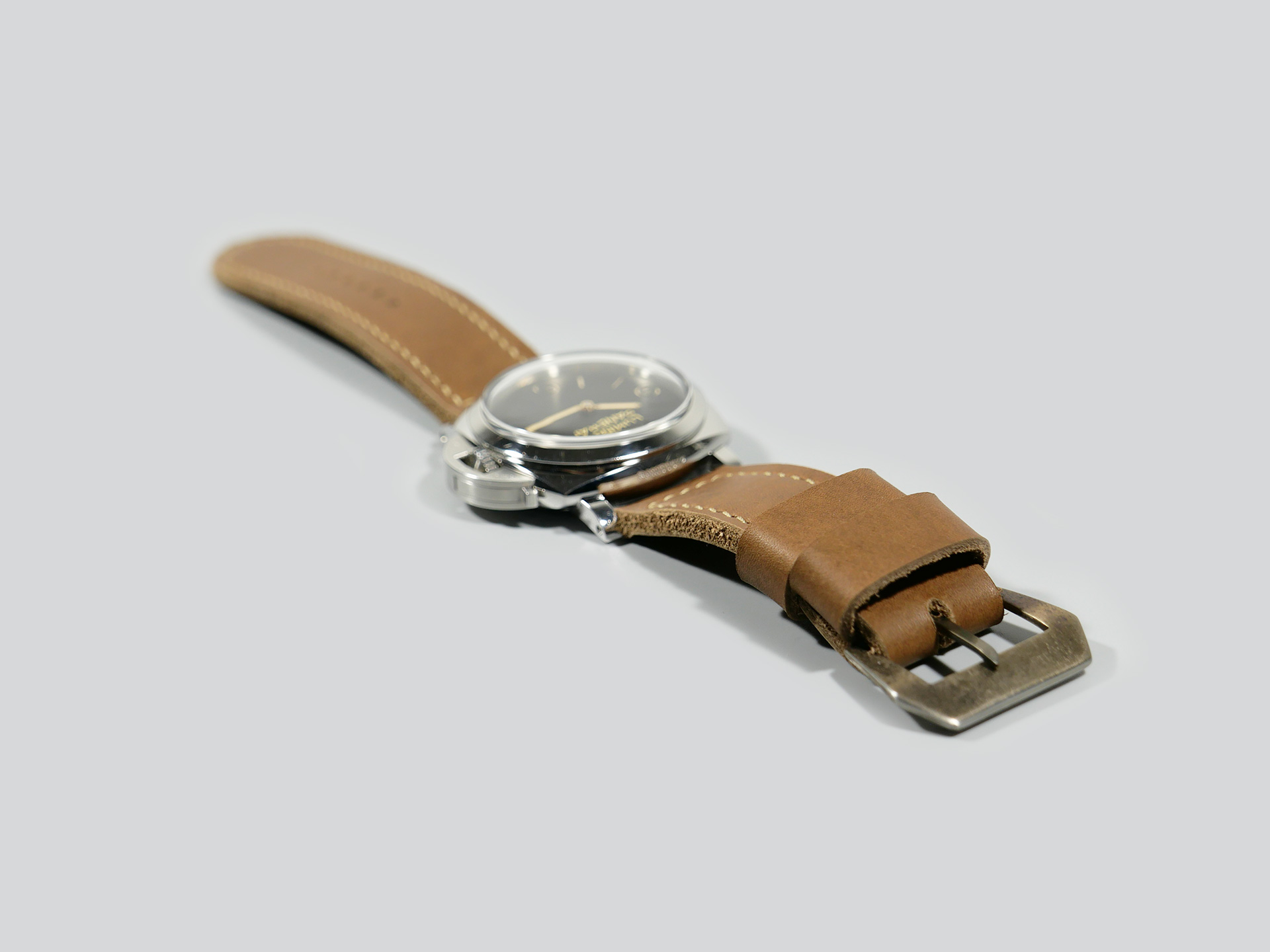 PAM372 Panerai 47mm Brown Strap Marcello IMAGE