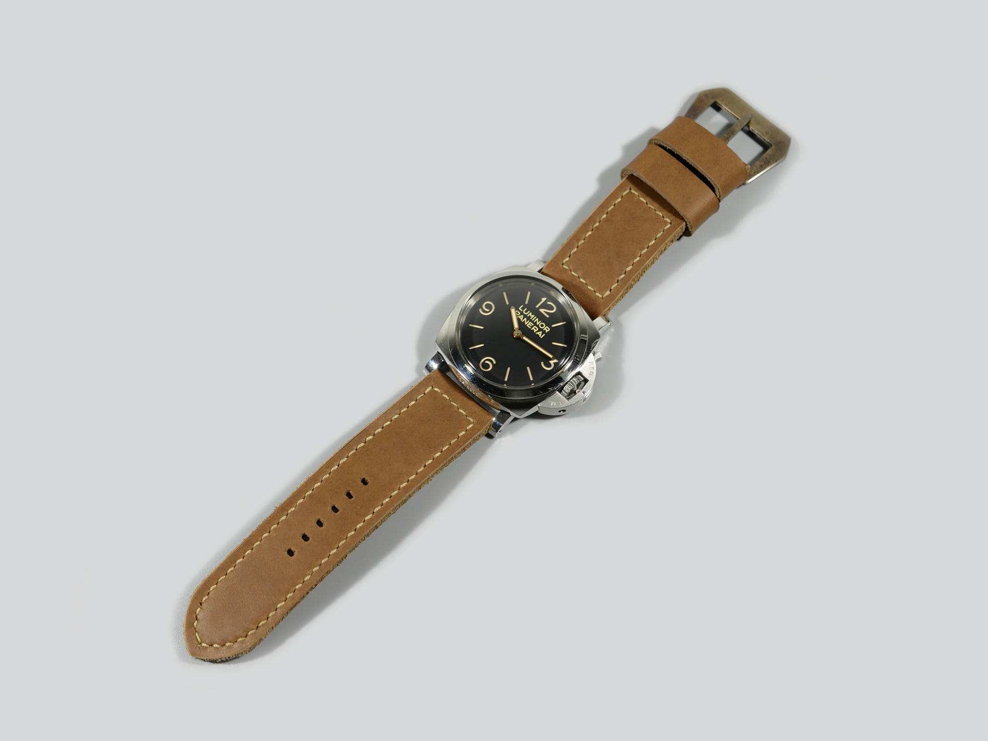 PAM372 Panerai 47mm Brown Strap Marcello IMAGE
