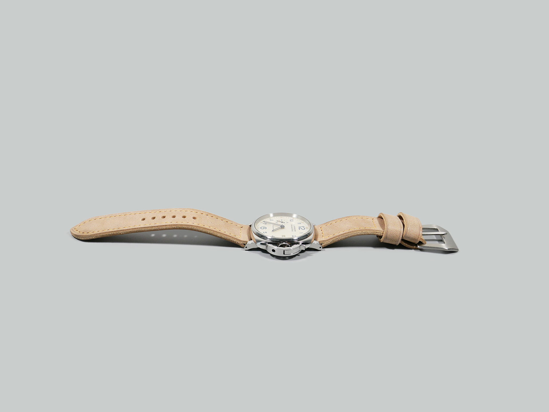 Panerai on Beige Strap IMAGE