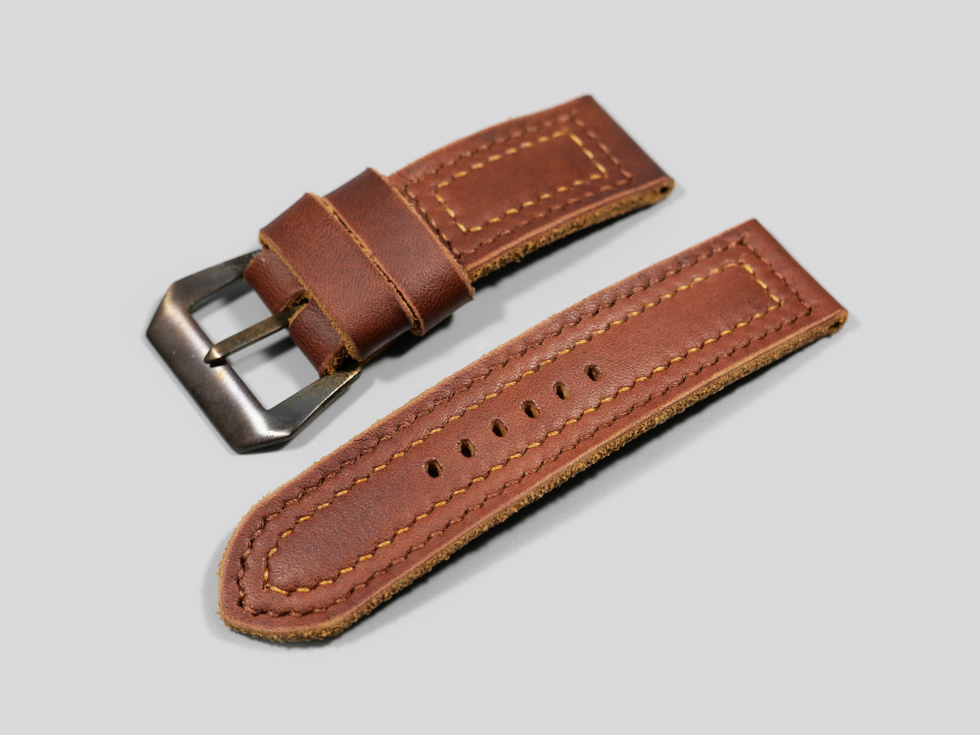 Burgundy Panerai Strap 26mm IMAGE