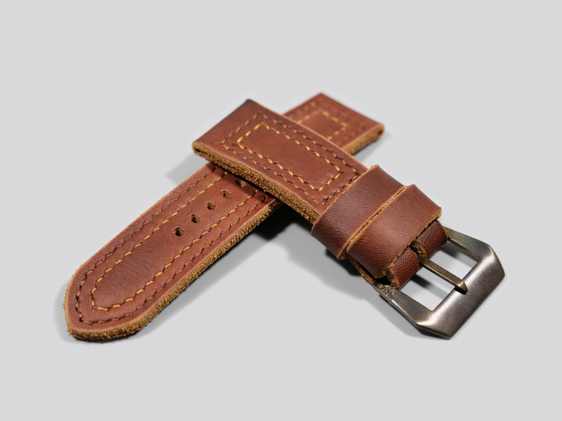 Burgundy Panerai Strap 26mm IMAGE
