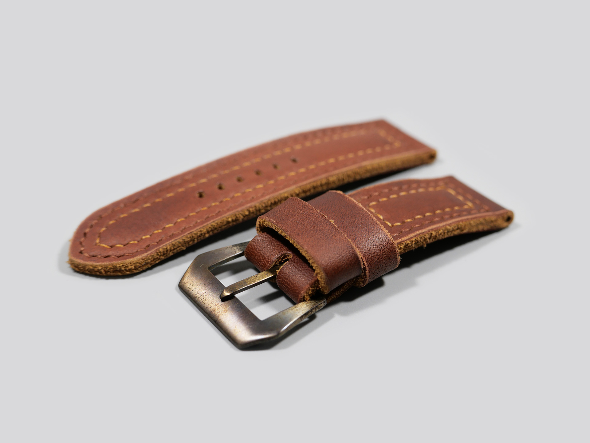 Burgundy Panerai Strap 26mm IMAGE