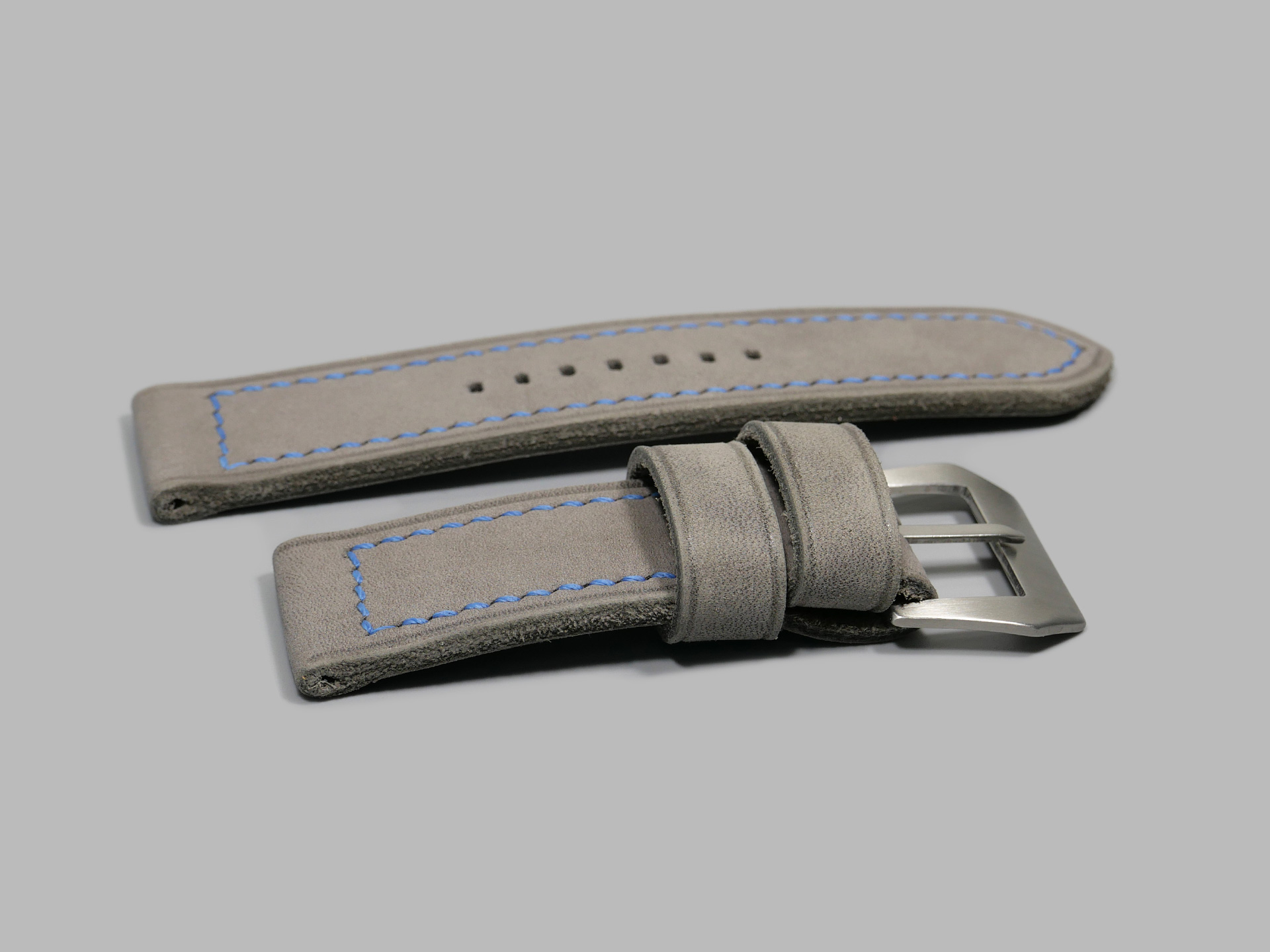 Matte Grey Panerai Strap 47mm IMAGE