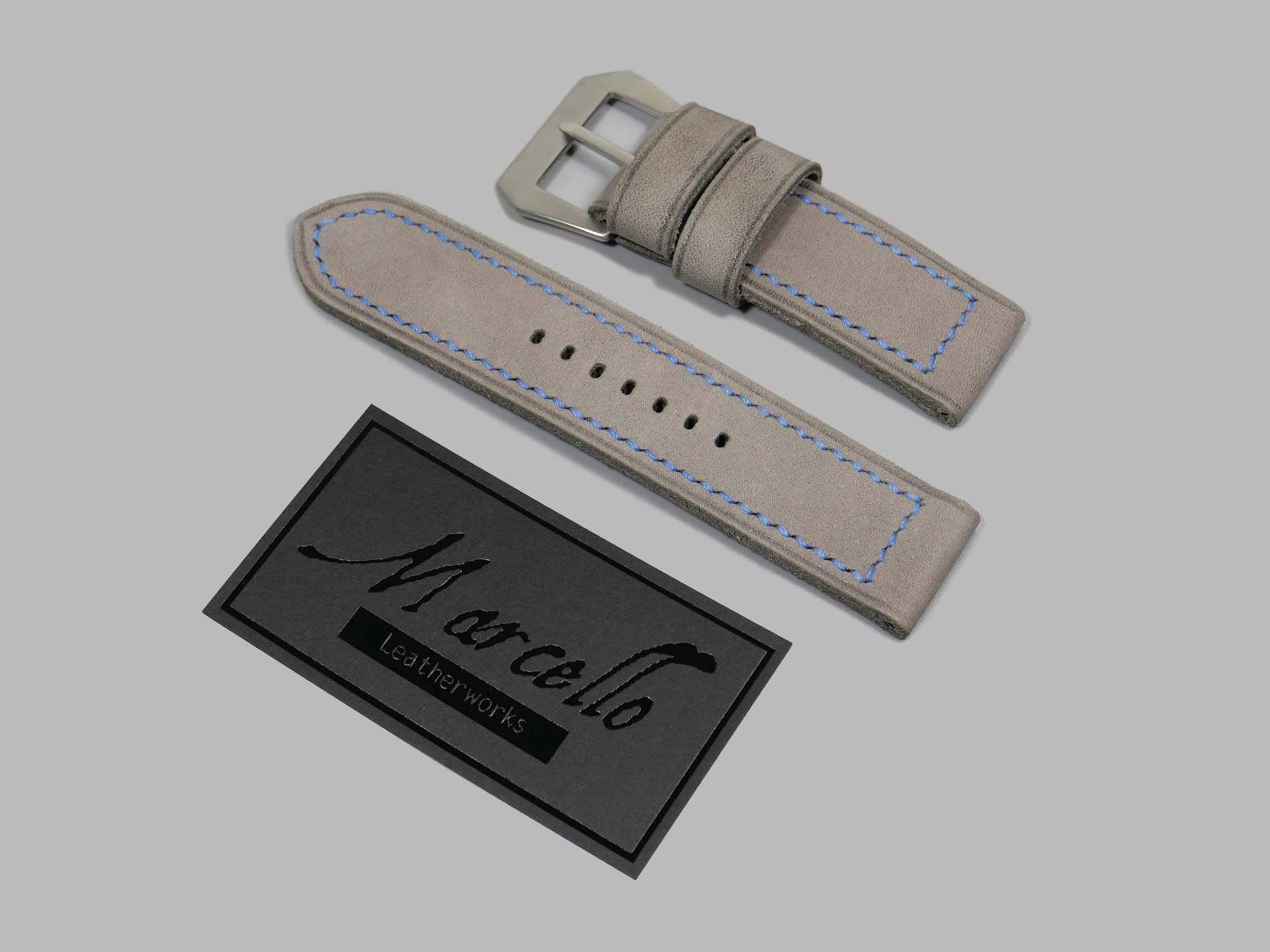 Matte Grey Panerai Strap 47mm IMAGE