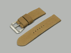 Beige 26mm Panerai Strap Leather IMAGE