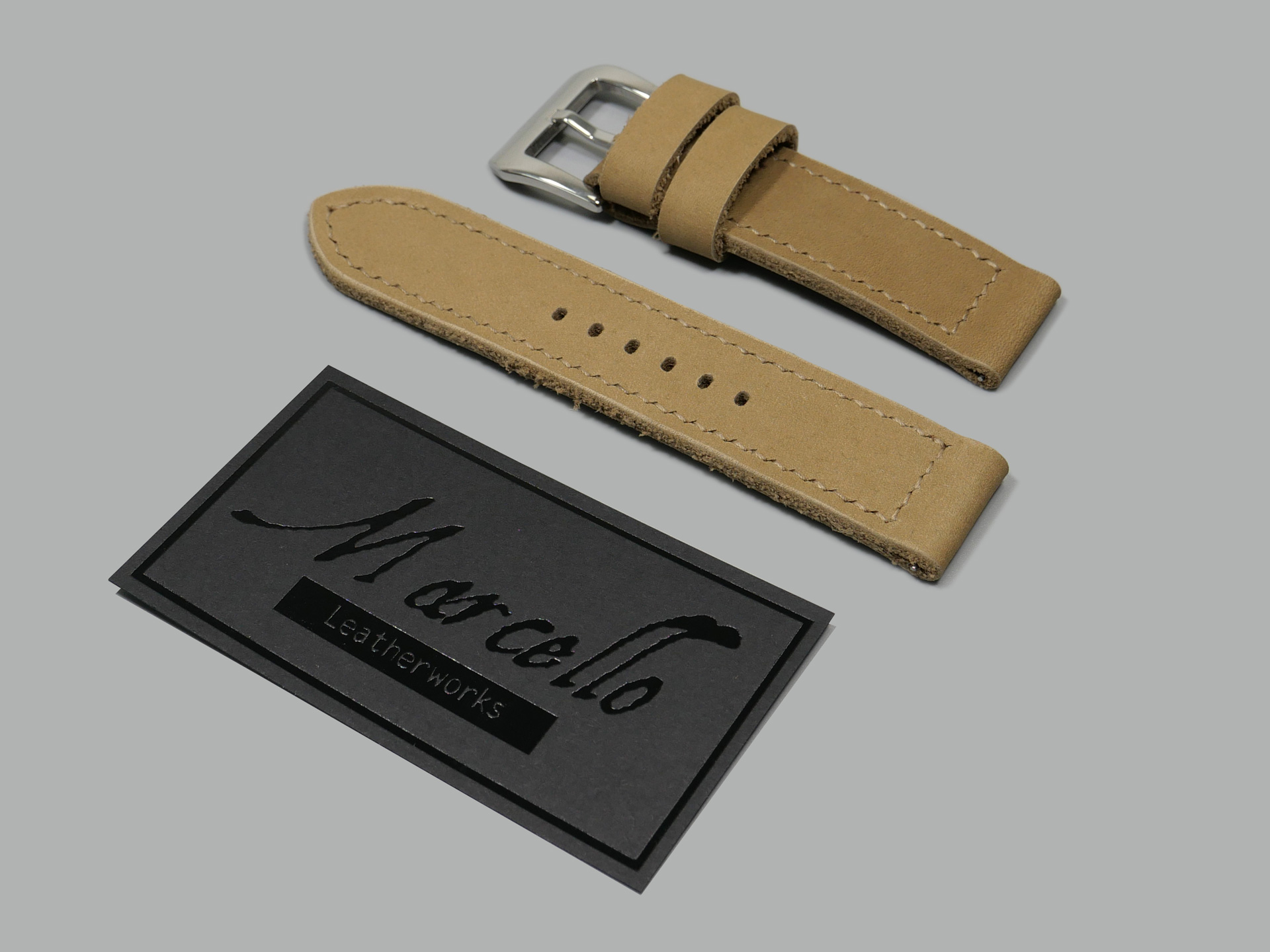 Beige Panerai Due 42mm Strap IMAGE