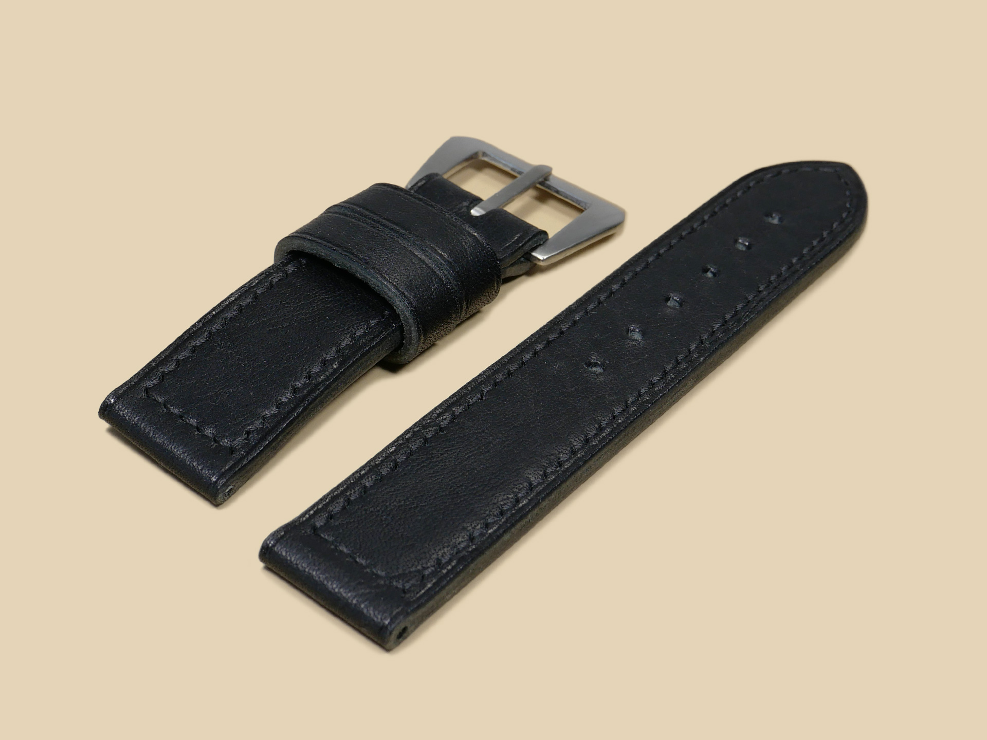 Panerai Luminor 44mm Strap 24 24 Pre V Style Black