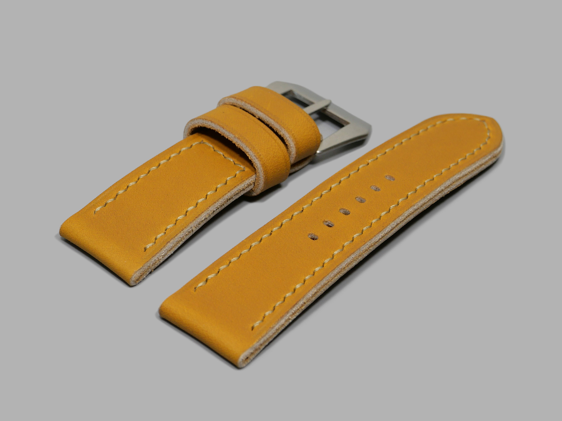 Aftermarket Mustard Tan Panerai Radiomir Strap IMAGE