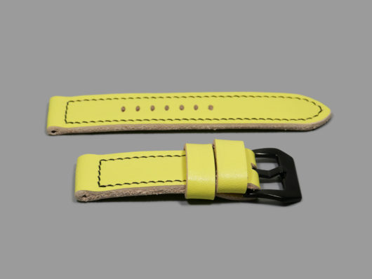 Yellow Straps for Panerai Due 42mm IMAGE