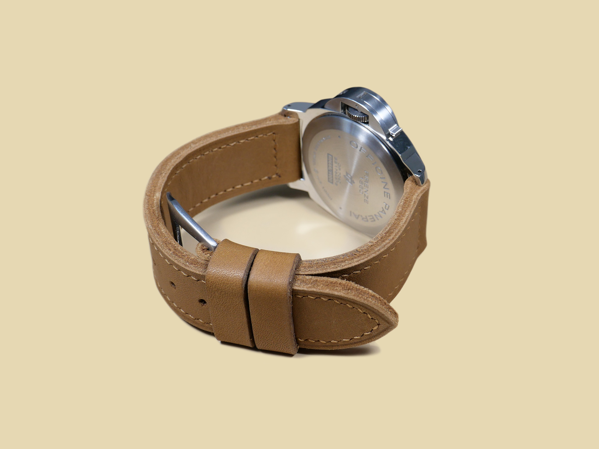 Purchase Panerai 44mm with pre-V style brown strap IMAGE