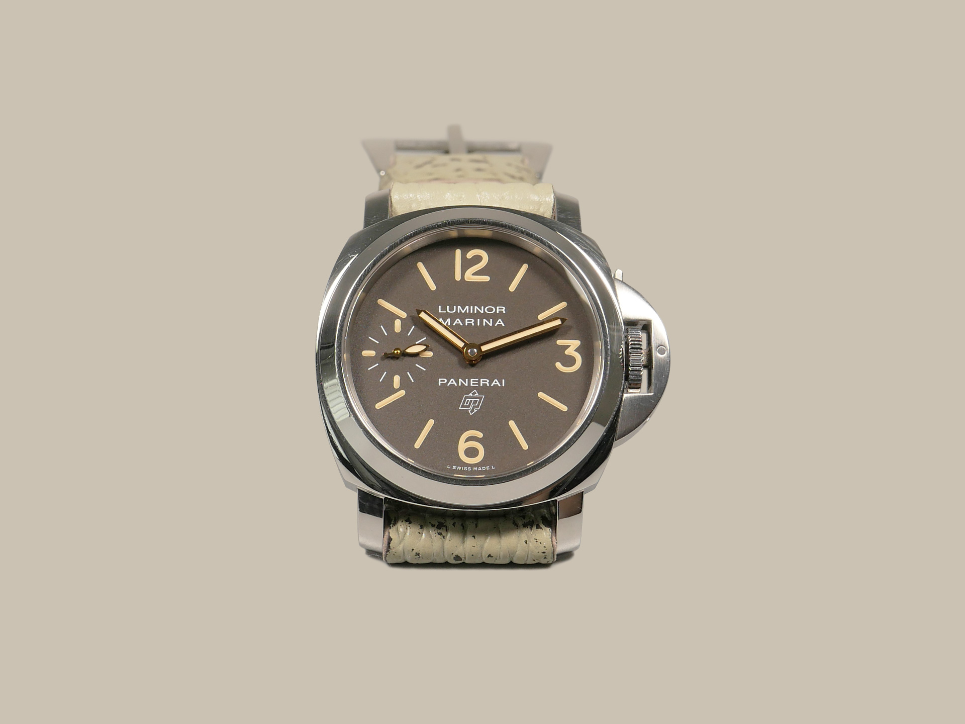 Panerai 44mm with handmade Shark Strap IMAGE