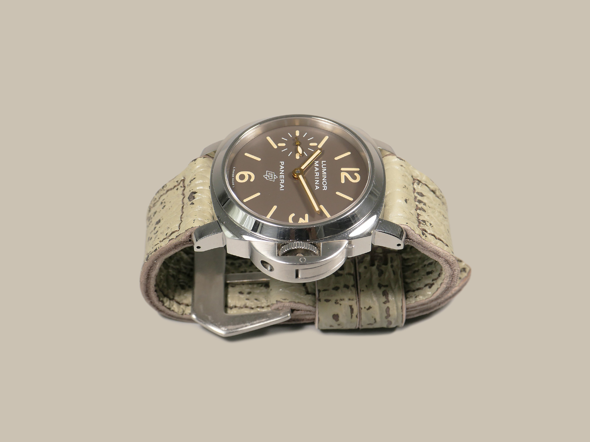 Panerai 44mm with aftermarket Shark Strap IMAGE