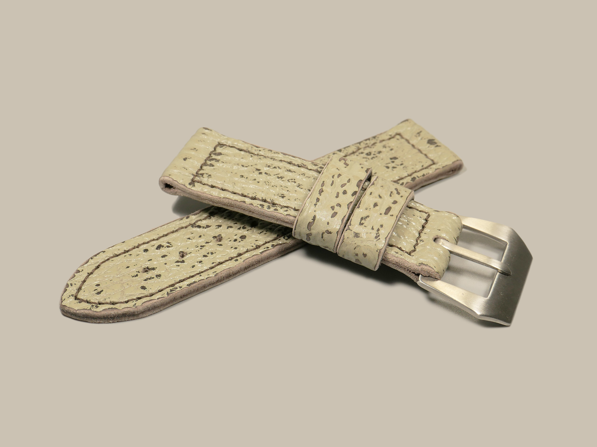 Grey Shark Strap for Panerai Watches IMAGE