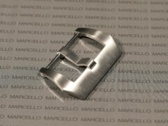 Brushed Plain Stainless Screw Buckle 22mm/24mm/26mm