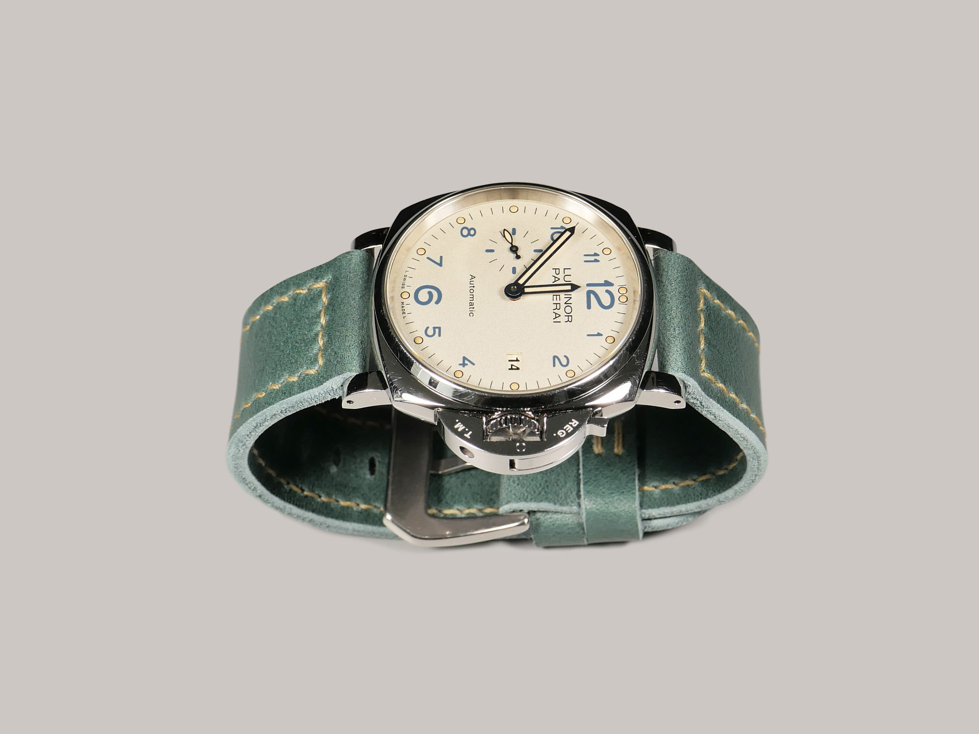 Custom Strap on 42mm Panerai IMAGE