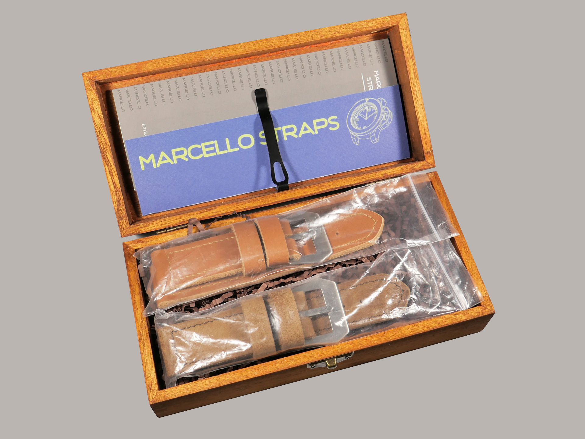 Custom Panerai pre-v Style Strap IMAGE