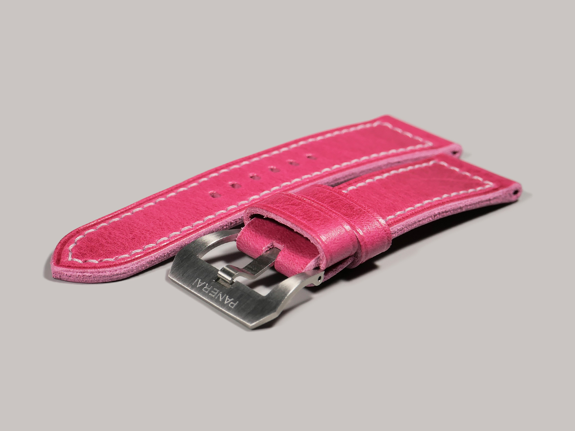 Pink Panerai Radiomir Strap IMAGE
