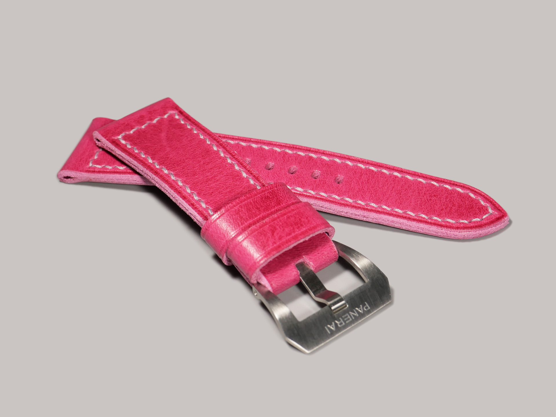 Pink Panerai Radiomir Strap IMAGE