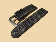 Buy Soft Black Panerai Strap IMAGE