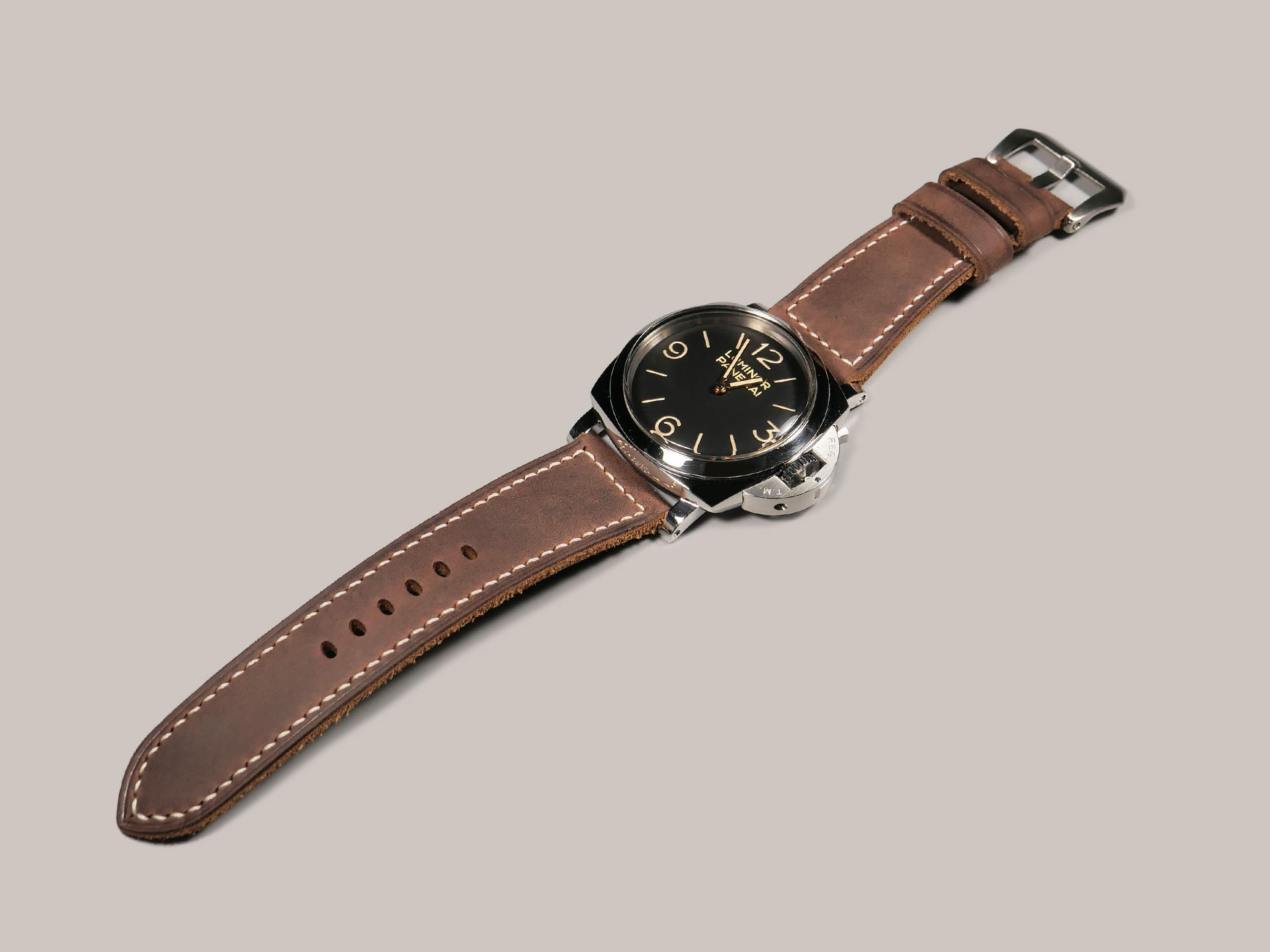 OEM Style Panerai Strap Newport Legend w OEM Buckle Marcello Straps Handmade Panerai Straps