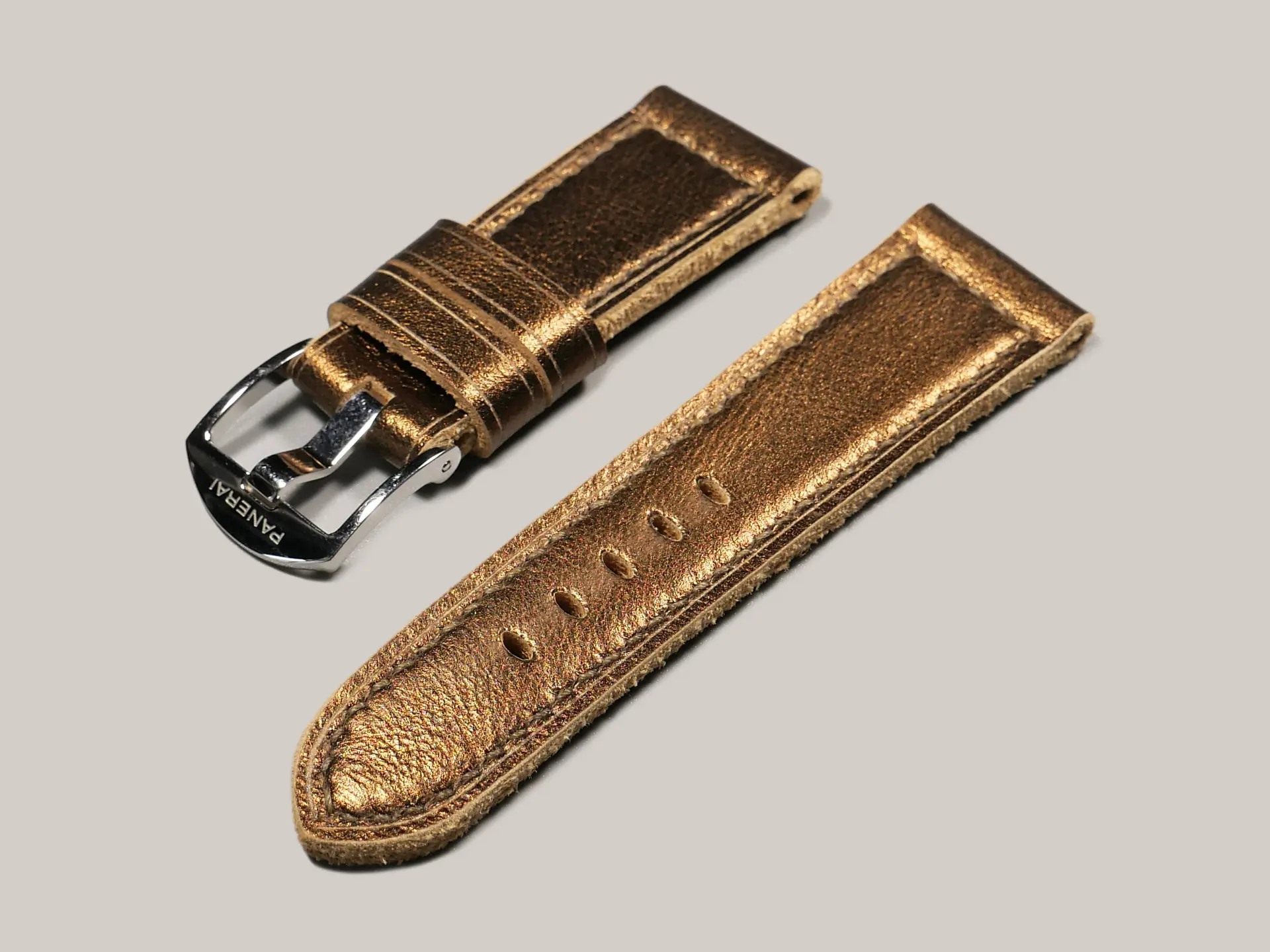 FS: Two 24mm straps for Panerai: Custom made Louis Vuitton & Micah