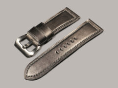 Metallic Panerai Strap Pewter Gunmetal IMAGE