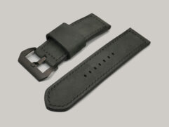Aftermarket Matte Black Panerai Strap PVD Buckle IMAGE