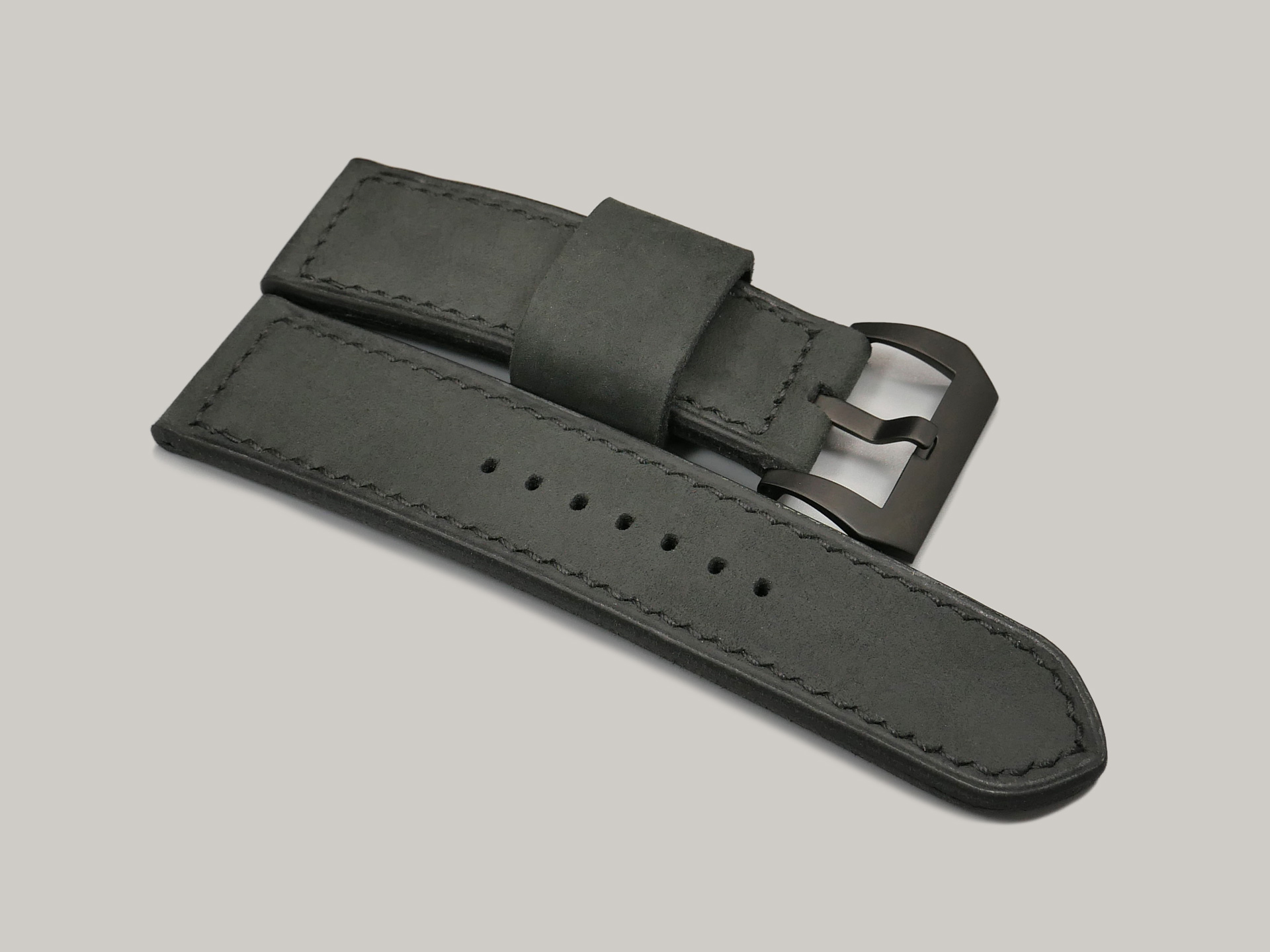 Panerai Luminor 47mm Leather Strap "Fold-Space SuperBlack" - Image 3