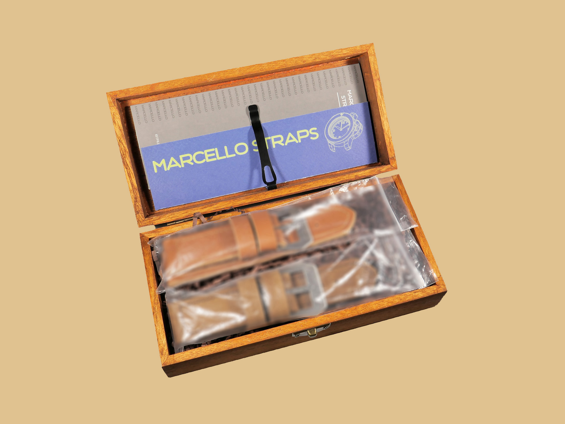 Panerai Luminor 47mm Leather Strap 26/26 "Island Tan" - Image 9