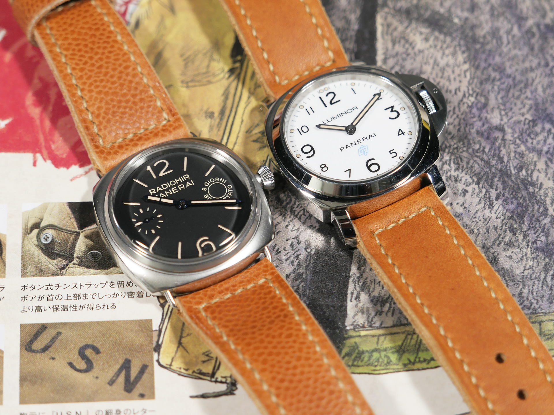 Panerai aftermarket straps sales