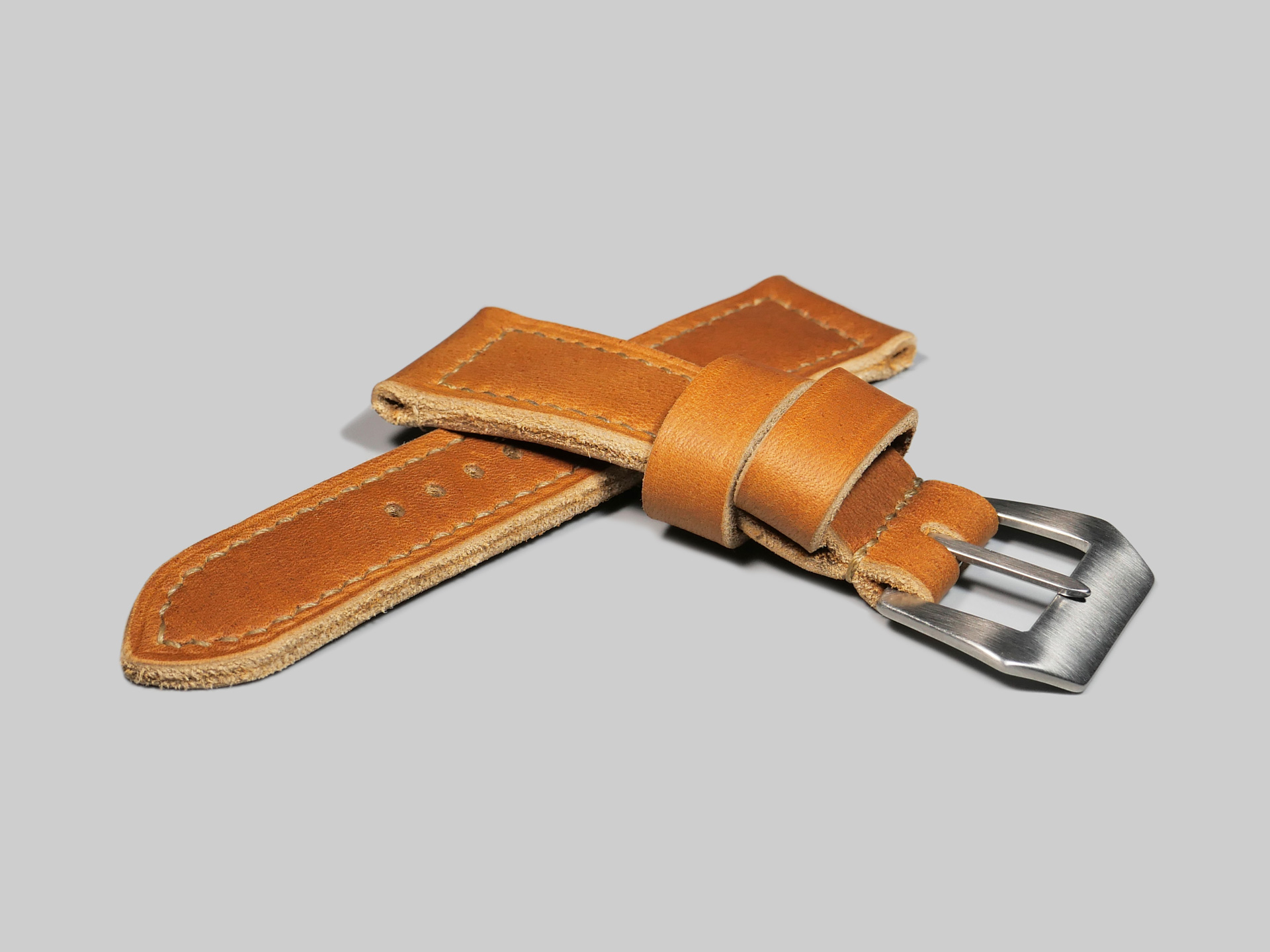 Panerai Radiomir Leather Strap 27/22 "Heritage Tan" Soft - Image 4