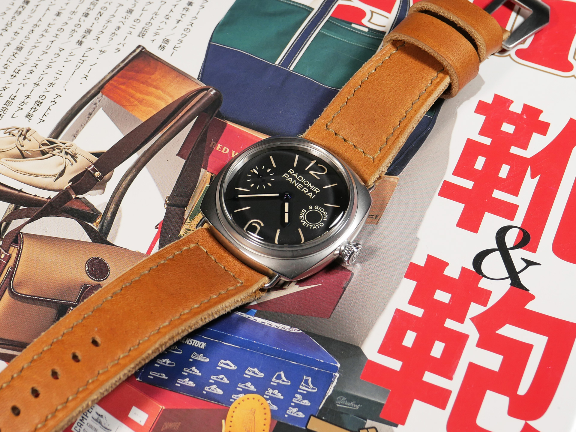 Soft Leather Strap for Radiomir IMAGE