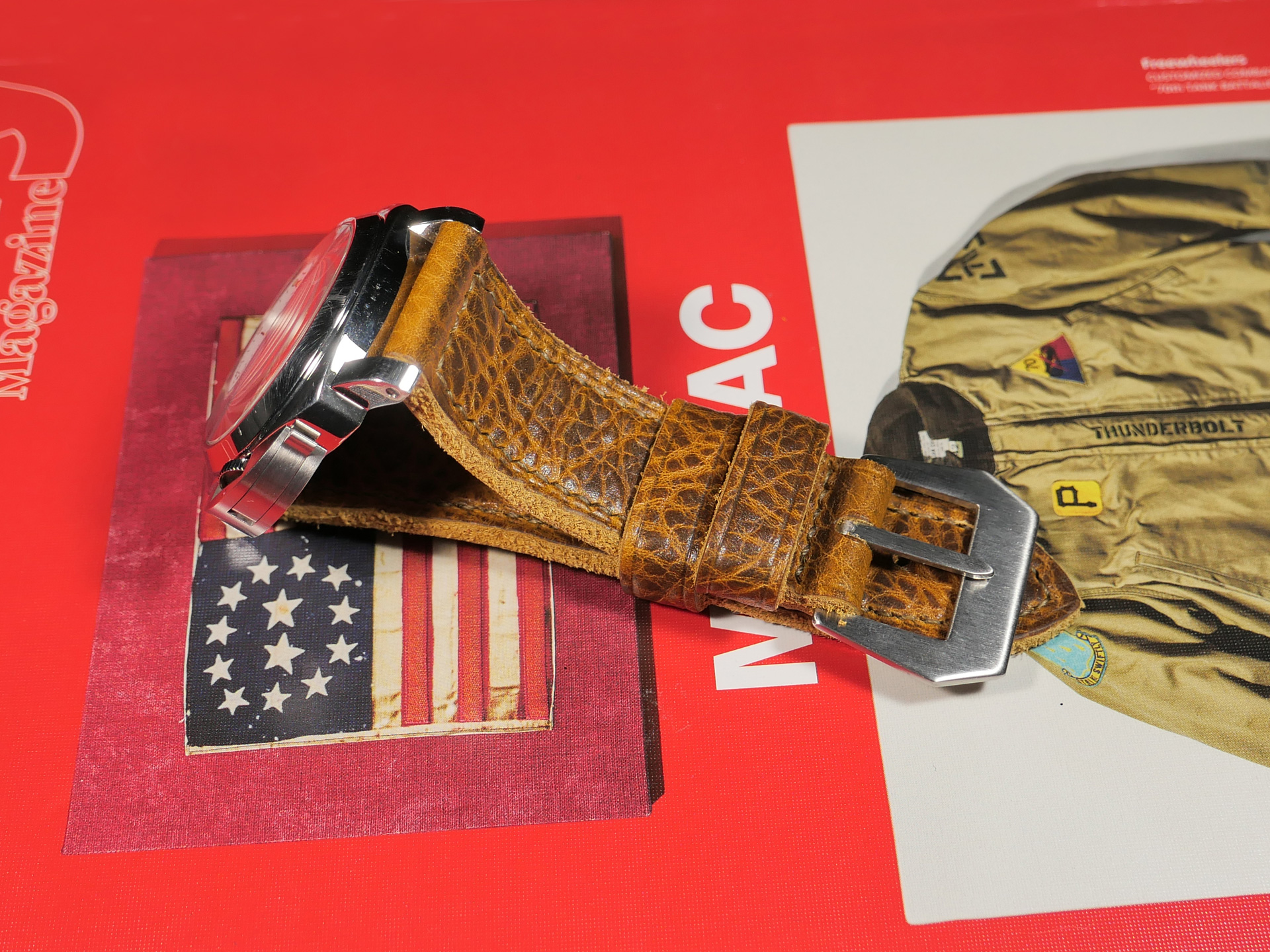 Custom-made soft Panerai band IMAGE