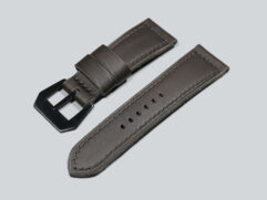 Sleek Grey Panerai Radiomir Strap with PVD Buckle Close-up IMAGE