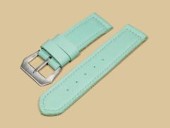 A photo of Light Breakfast Blue Panerai Strap 47mm from Marcello Straps IMAGE