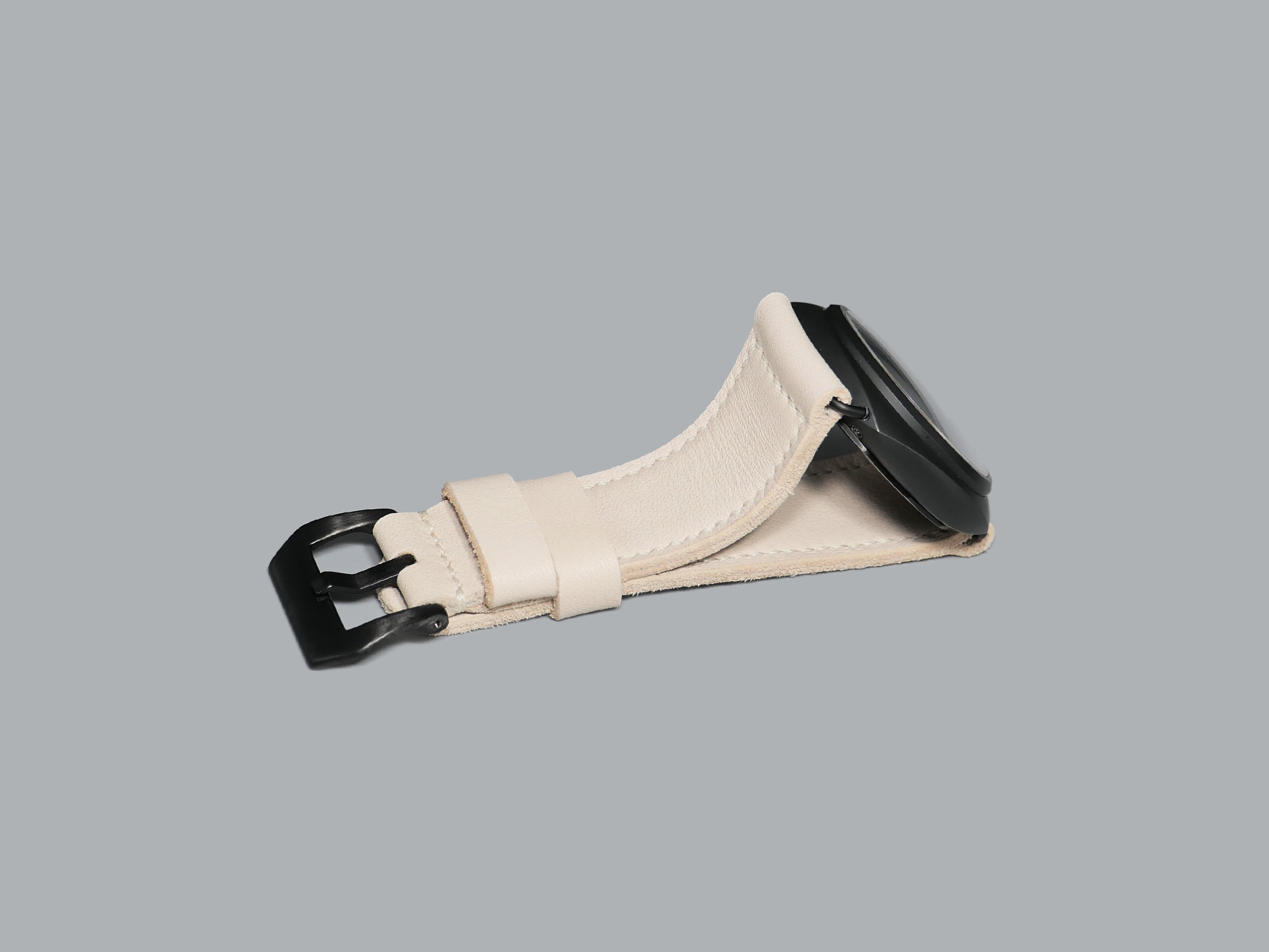 White Panerai Radiomir Strap buckle