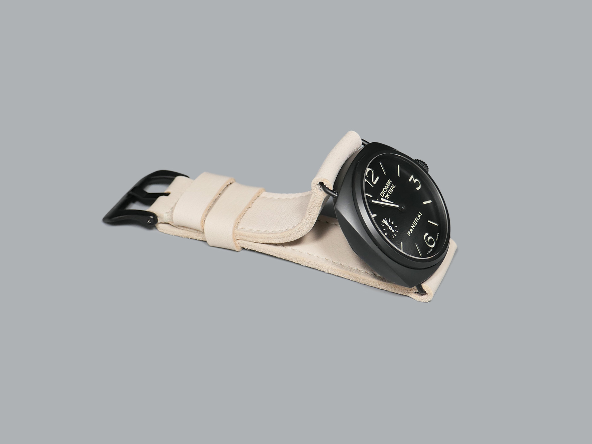 White Panerai Radiomir Strap loop