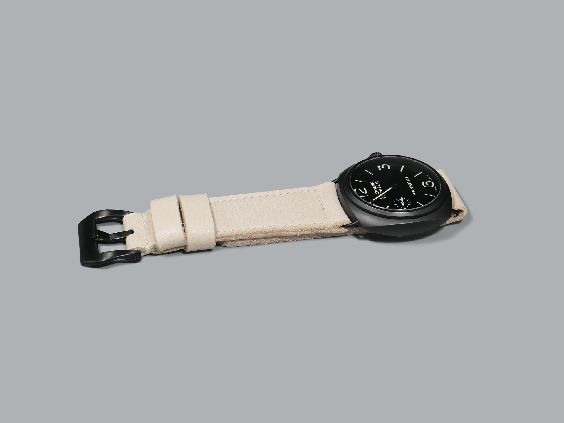 White Panerai Radiomir Strap end piece