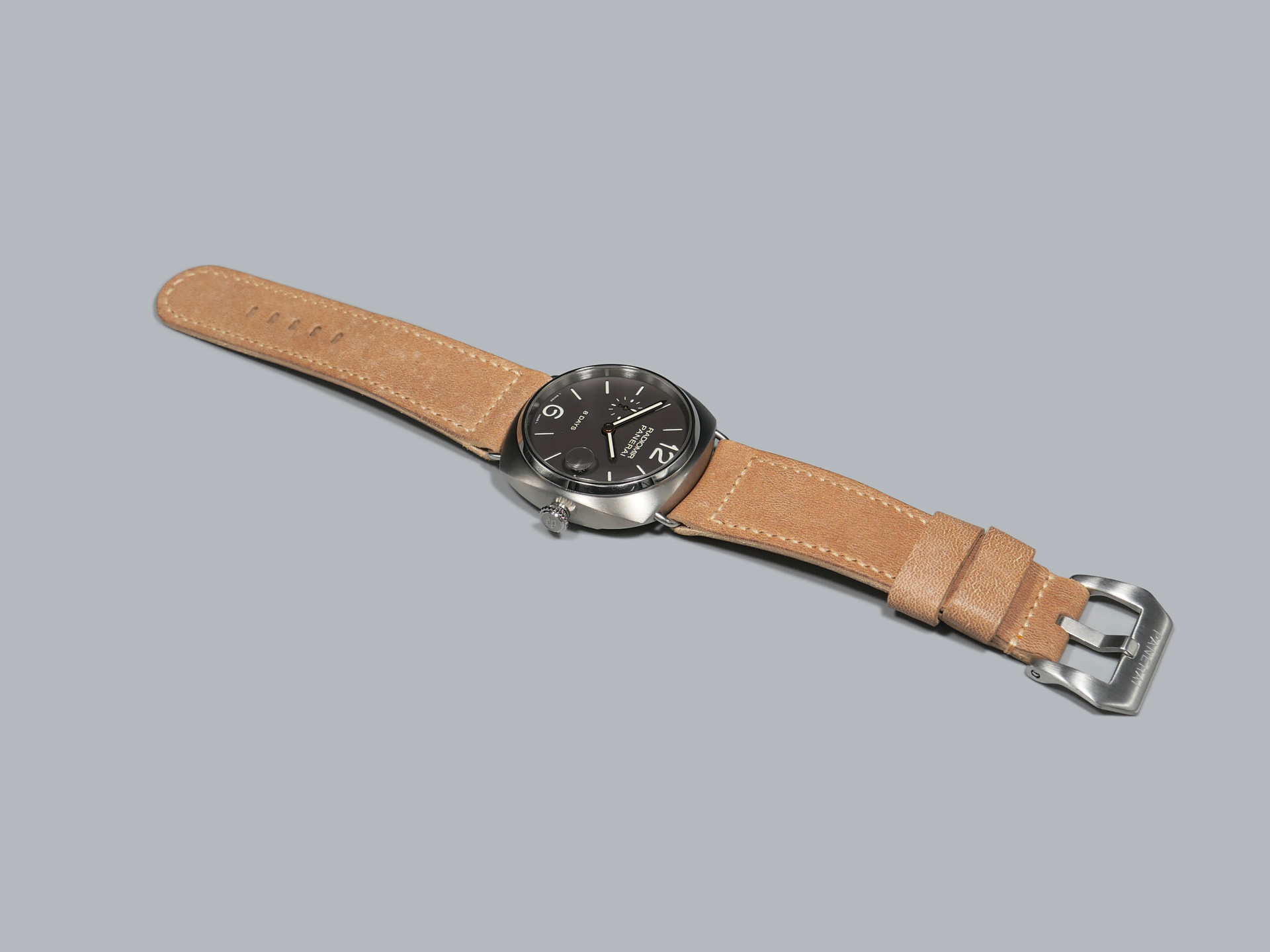 Tan Radiomir Strap for Panerai IMAGE