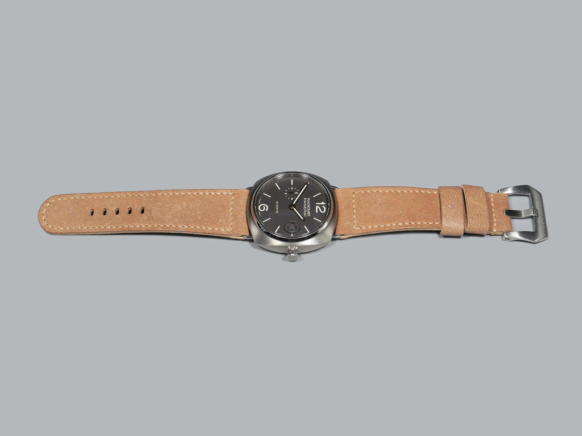 Tan Radiomir Strap in light beige IMAGE