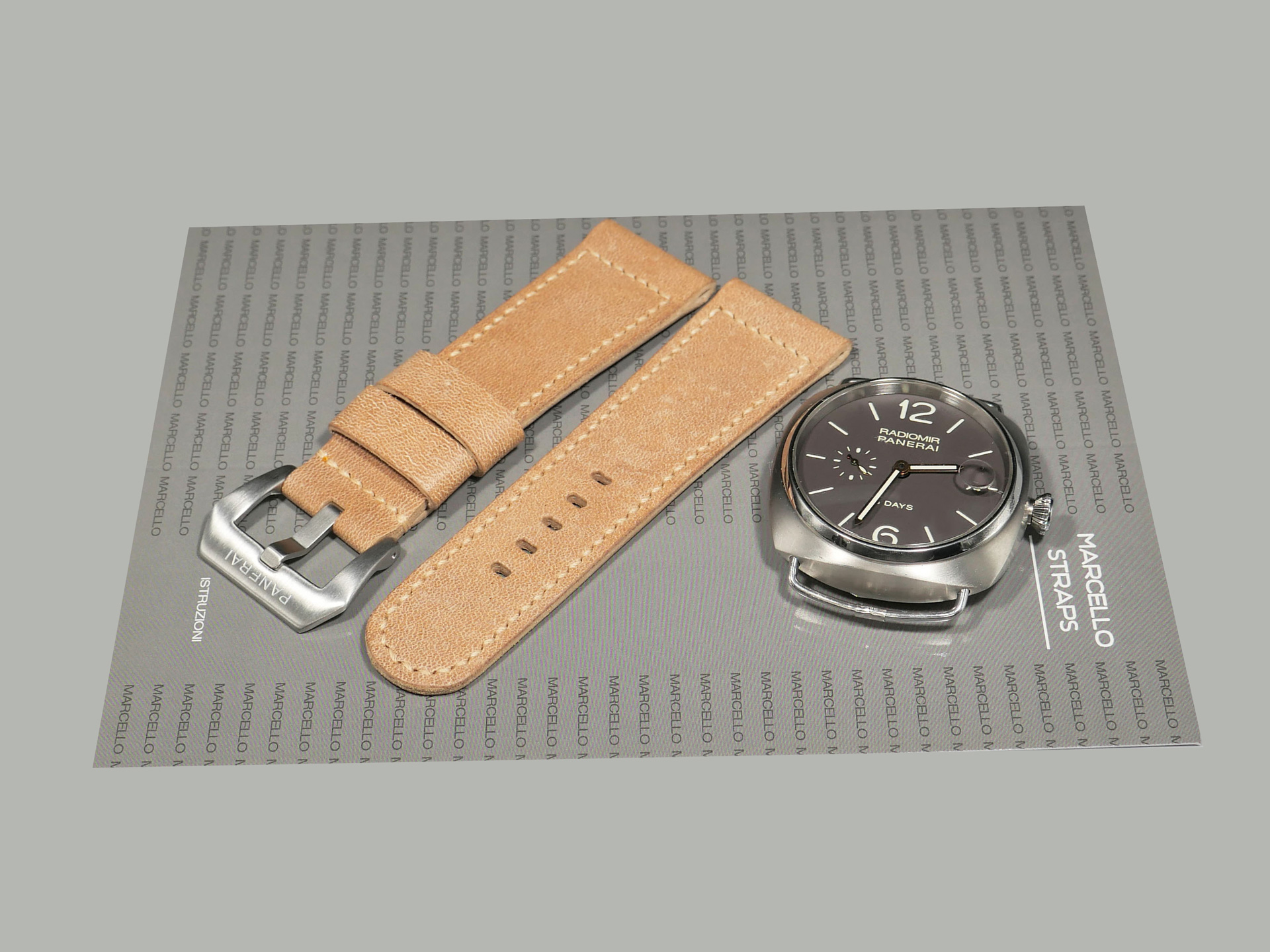 Tan Radiomir Strap design IMAGE