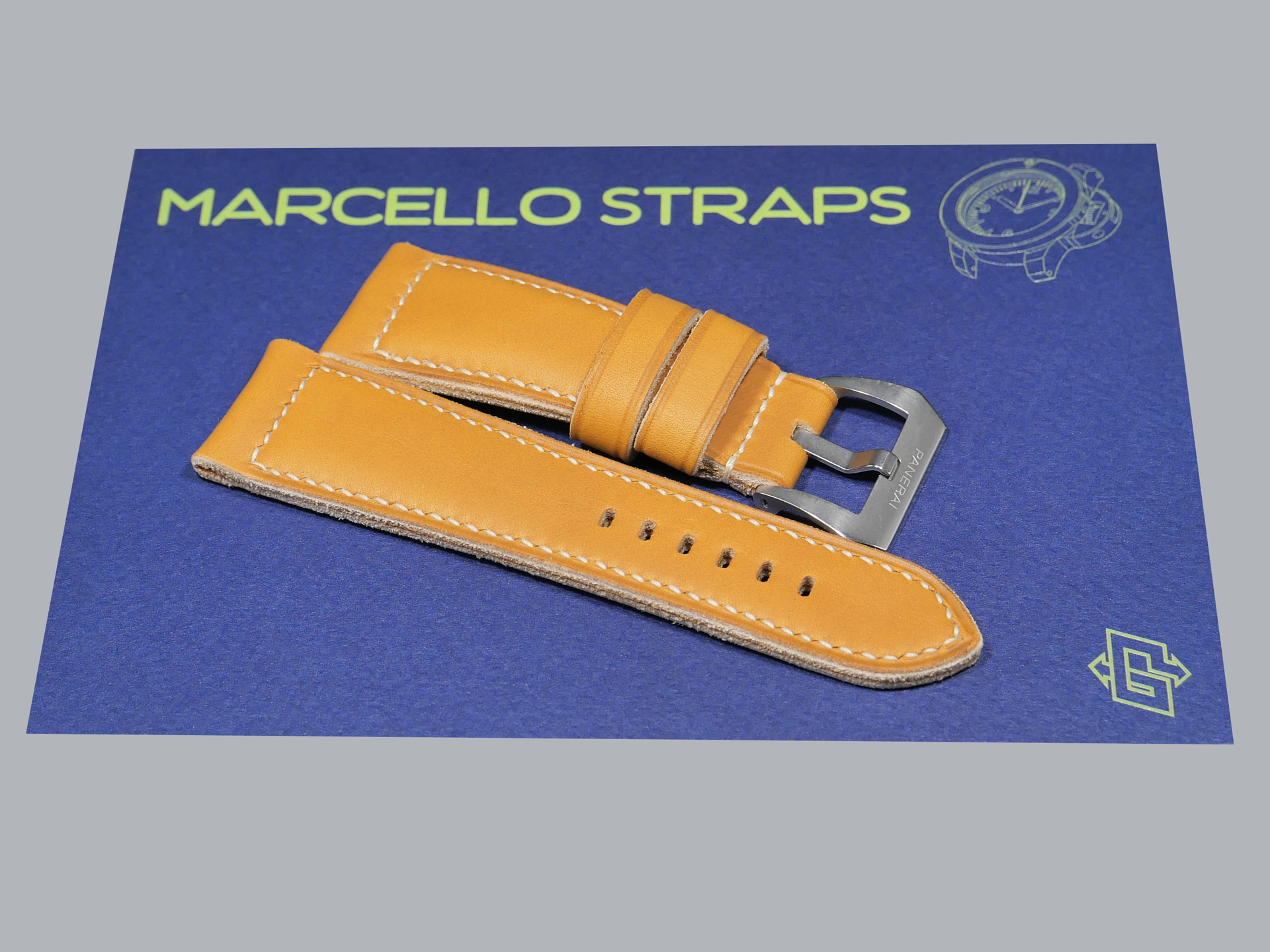 Thick Radiomir Strap on wrist IMAGE