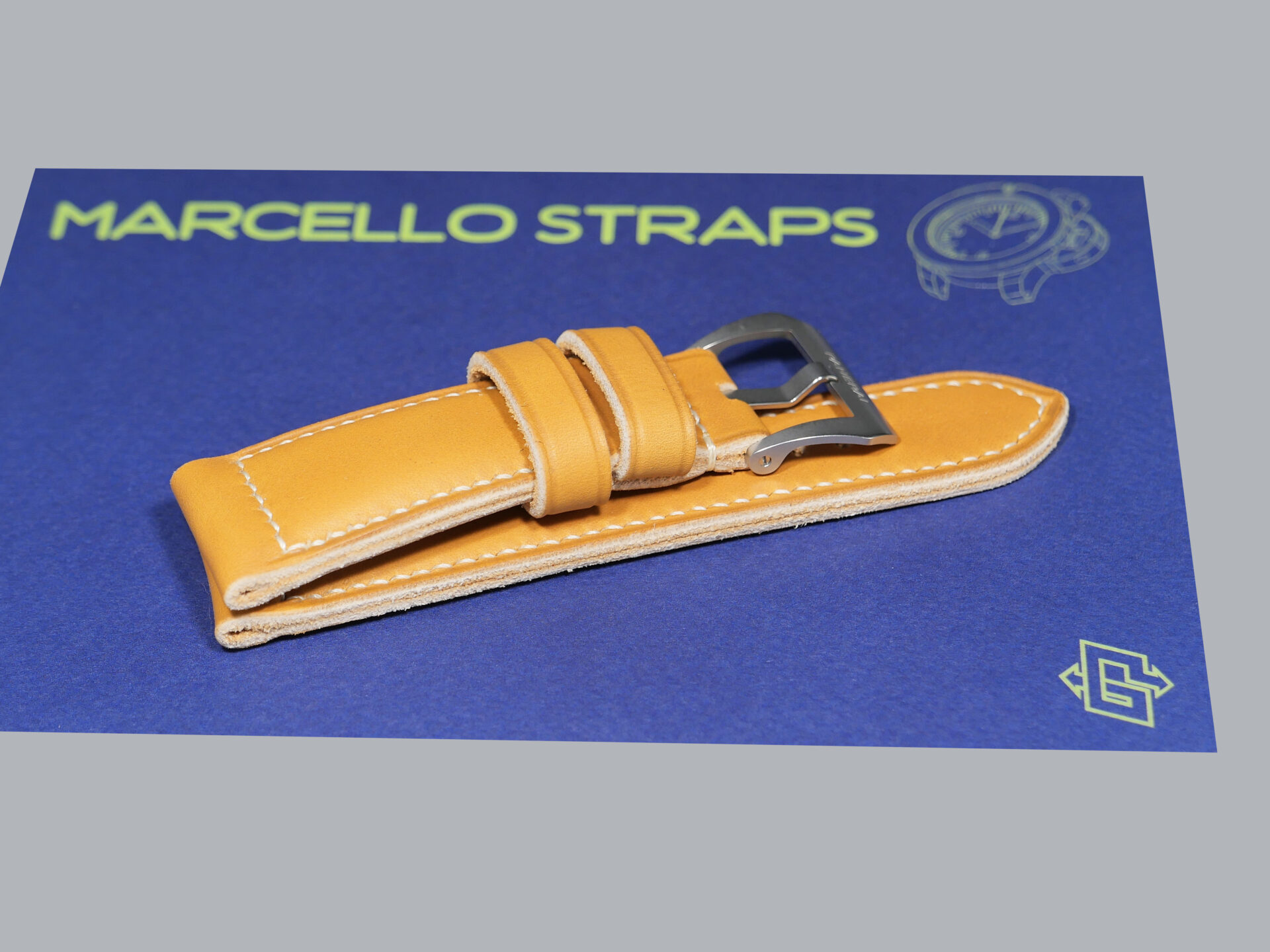 Thick Radiomir Strap with smooth finish IMAGE