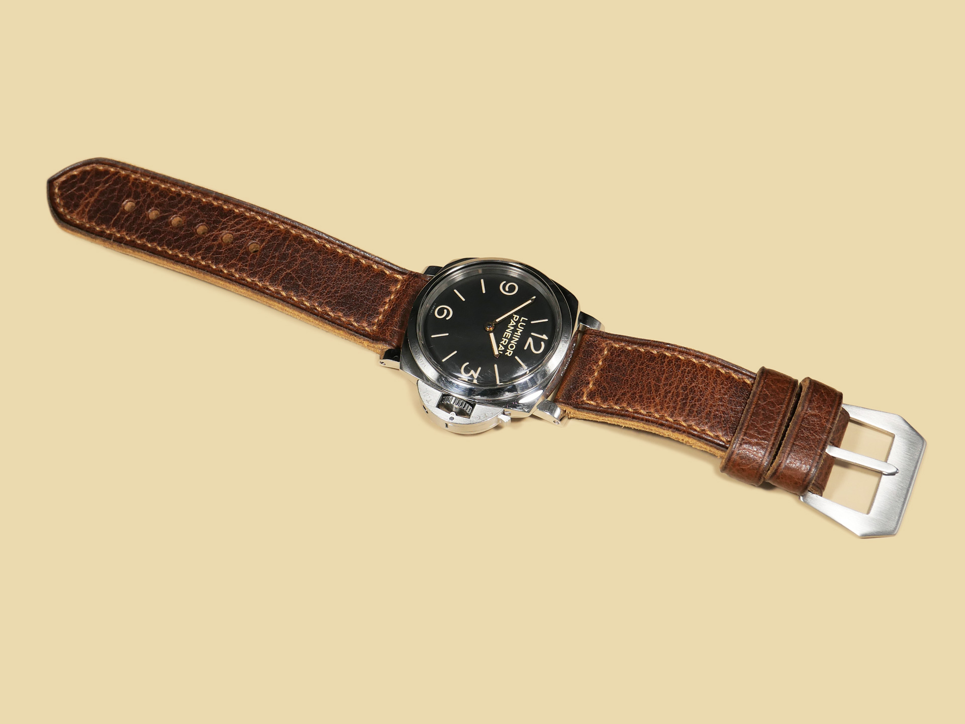 Versatile 47mm Soft Panerai Strap for large Panerai watch IMAGE