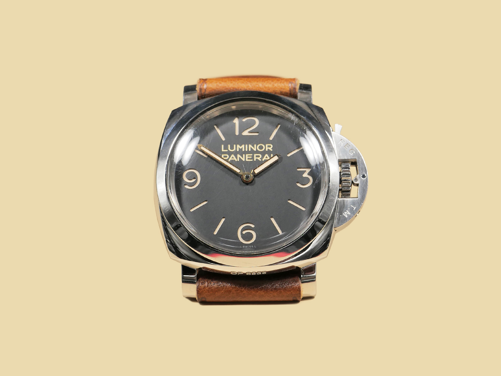 Classic 47mm Soft Panerai Strap for large Panerai watch IMAGE
